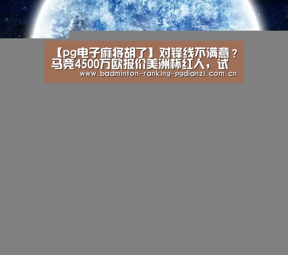 电子麻将胡了